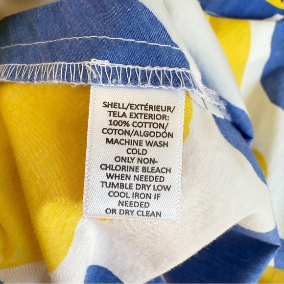 Loft Ruffle One Shoulder Lemon Printed Top - Picture 8 of 8